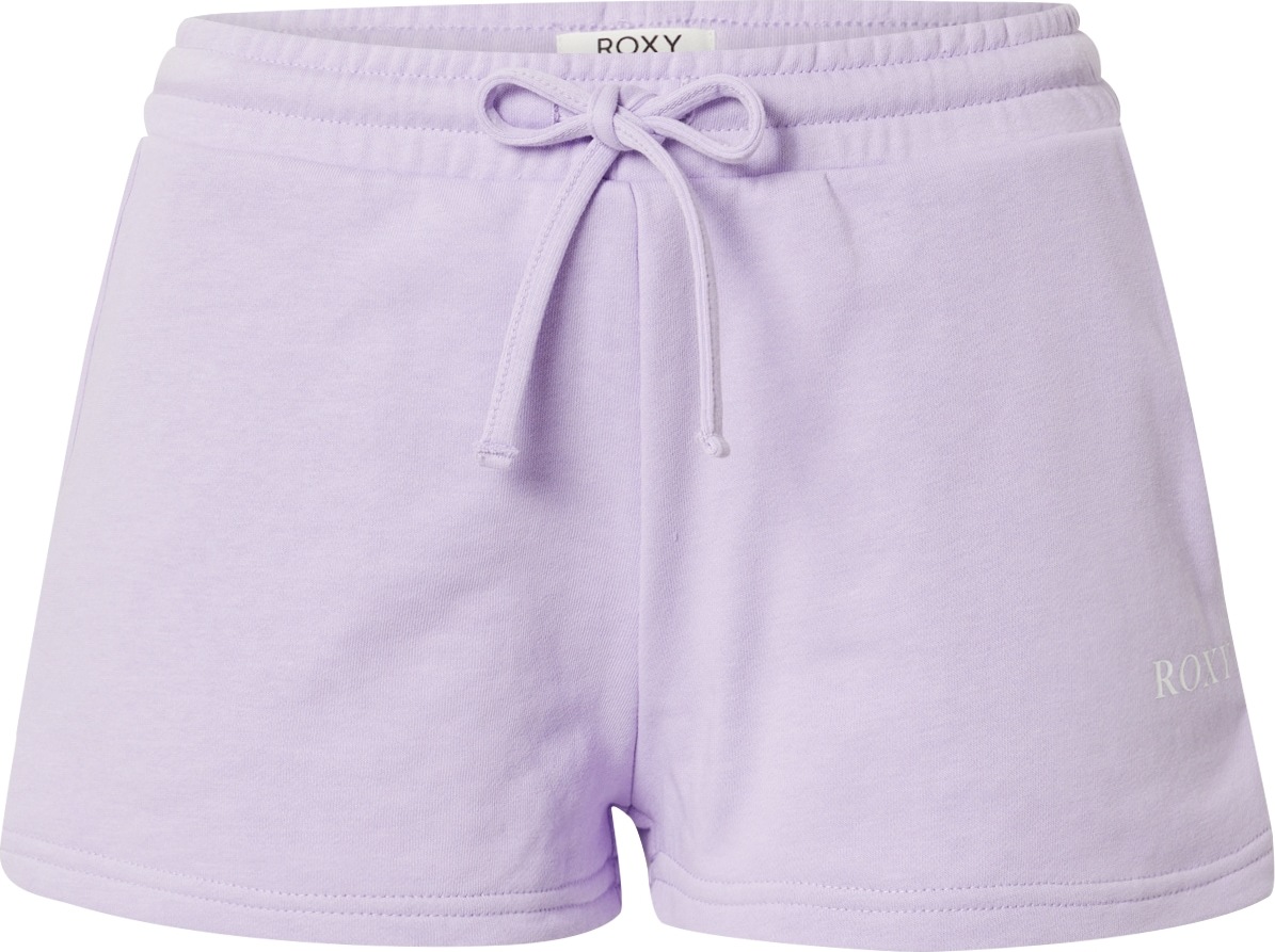 ROXY Kalhoty fialová / bílá