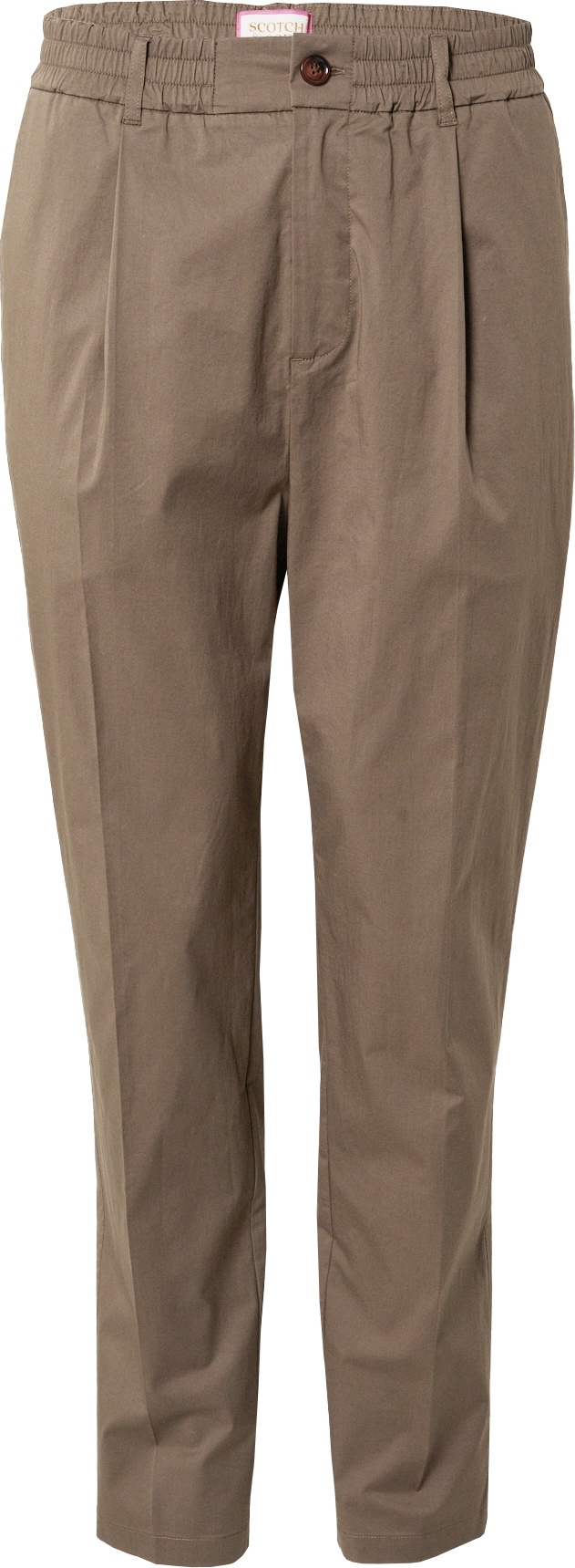 SCOTCH & SODA Kalhoty s puky barvy bláta