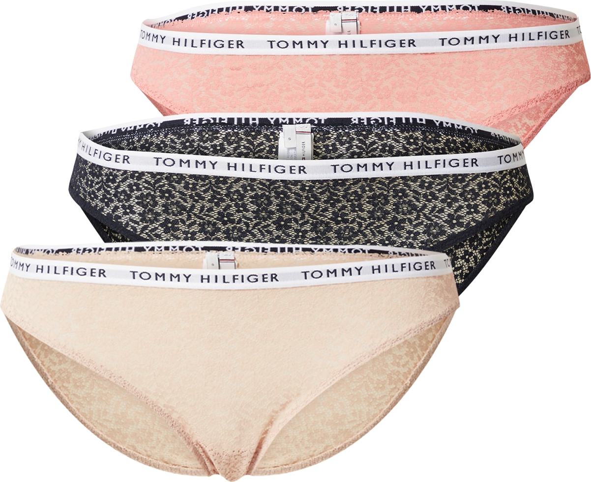 Tommy Hilfiger Underwear Kalhotky béžová / růžová / černá / bílá