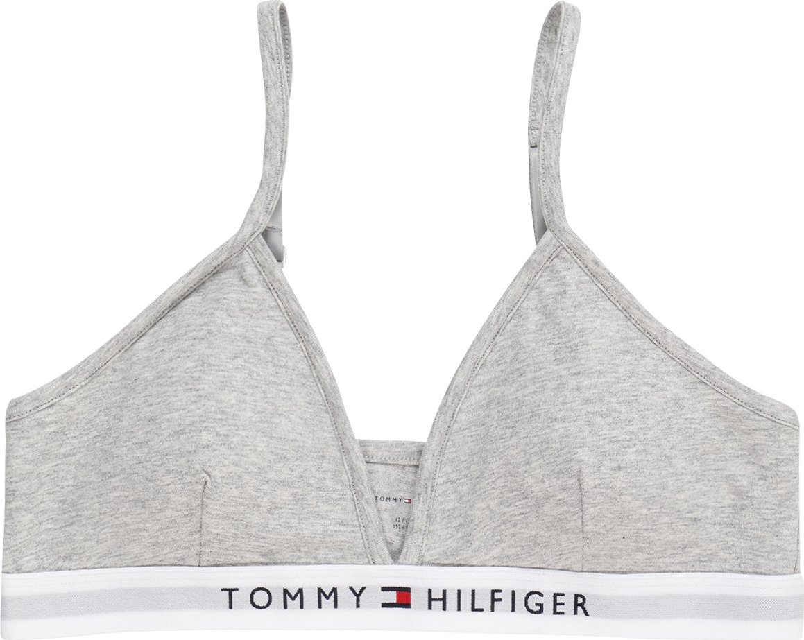 Tommy Hilfiger Underwear Podprsenka šedý melír / červená / černá / bílá