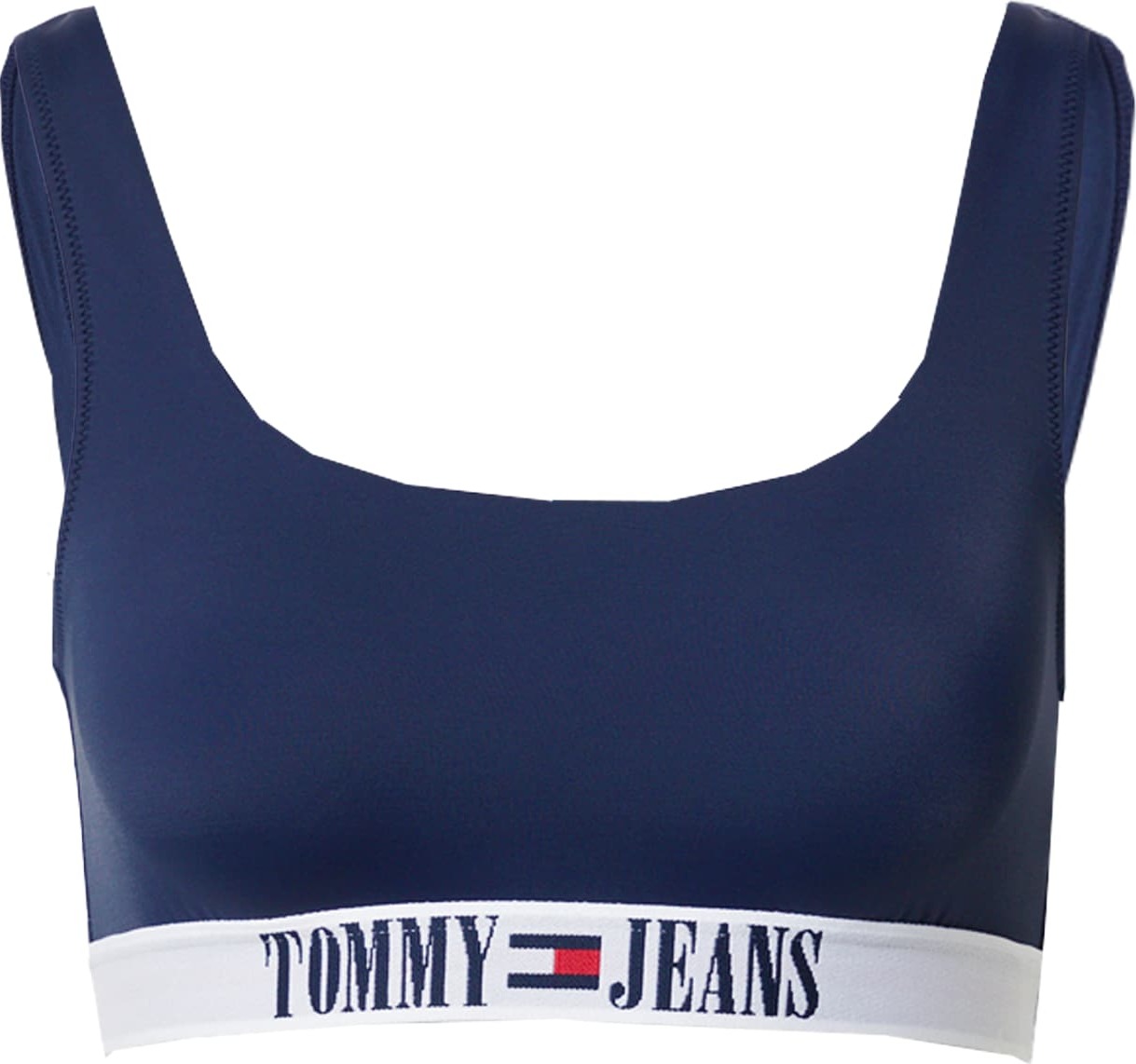 Tommy Jeans Horní díl plavek námořnická modř / červená / bílá