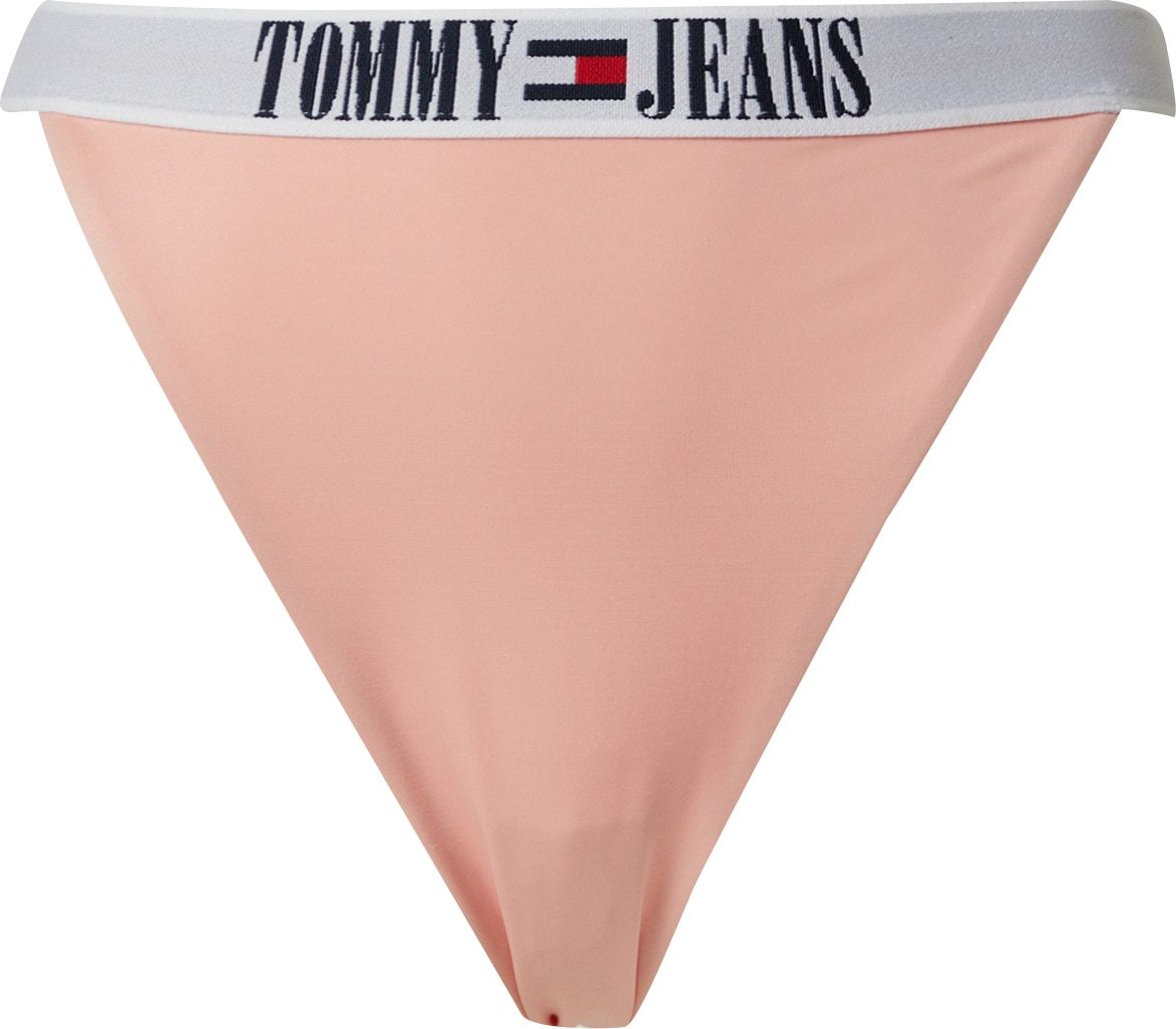 Tommy Jeans Spodní díl plavek modrá / marine modrá / růžová / bílá