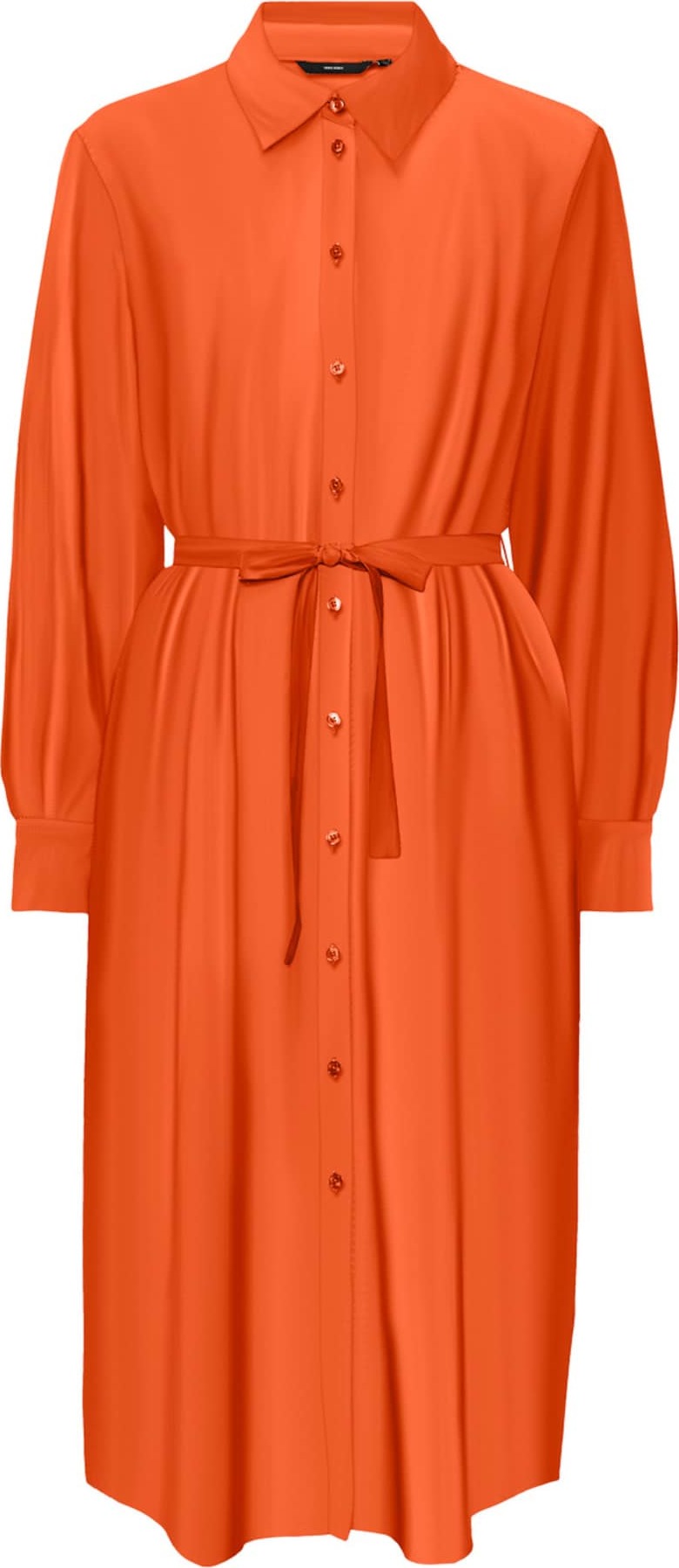 VERO MODA Košilové šaty 'PEPPER ANEA' oranžová
