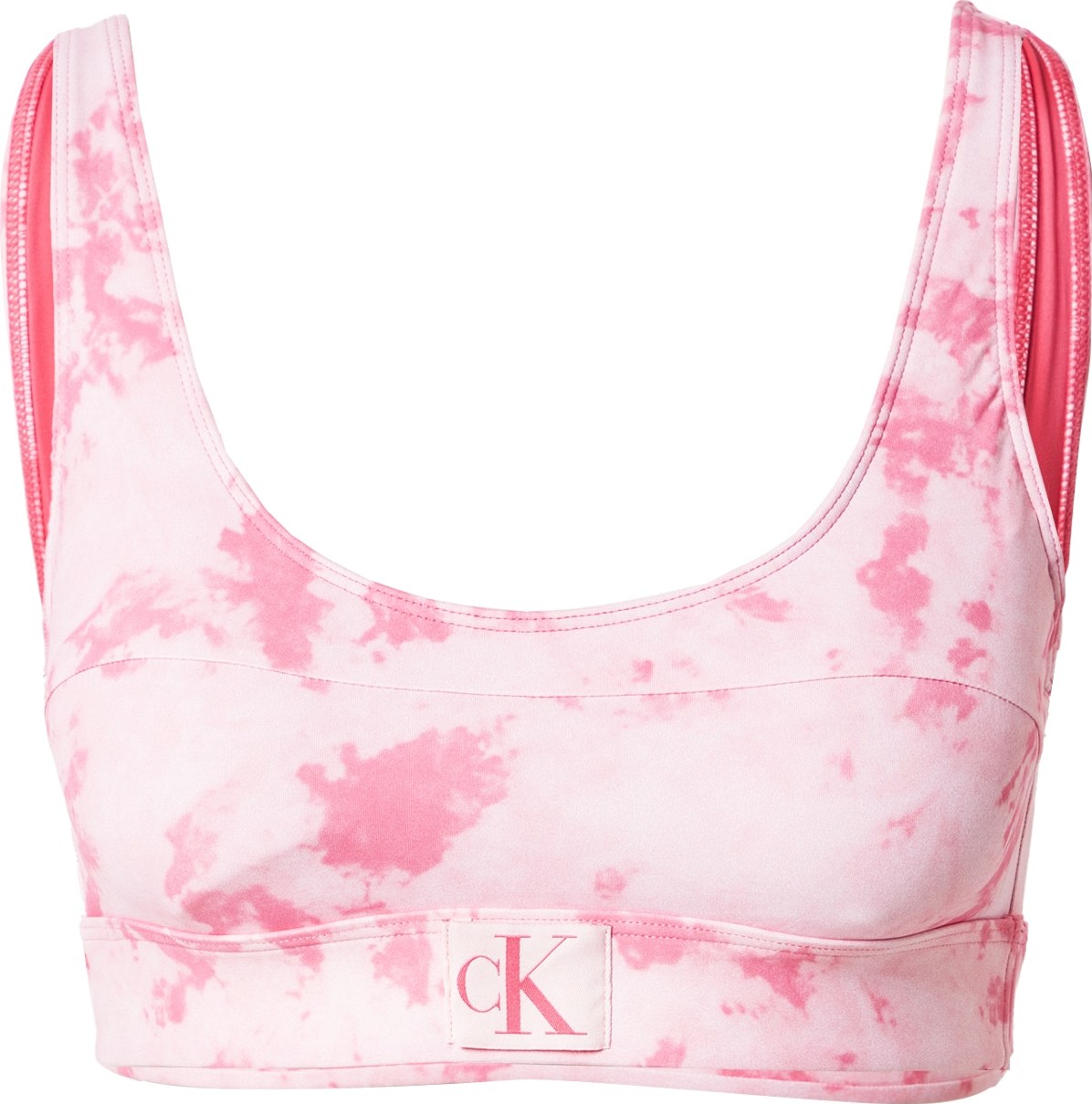 Calvin Klein Swimwear Horní díl plavek růžová / starorůžová