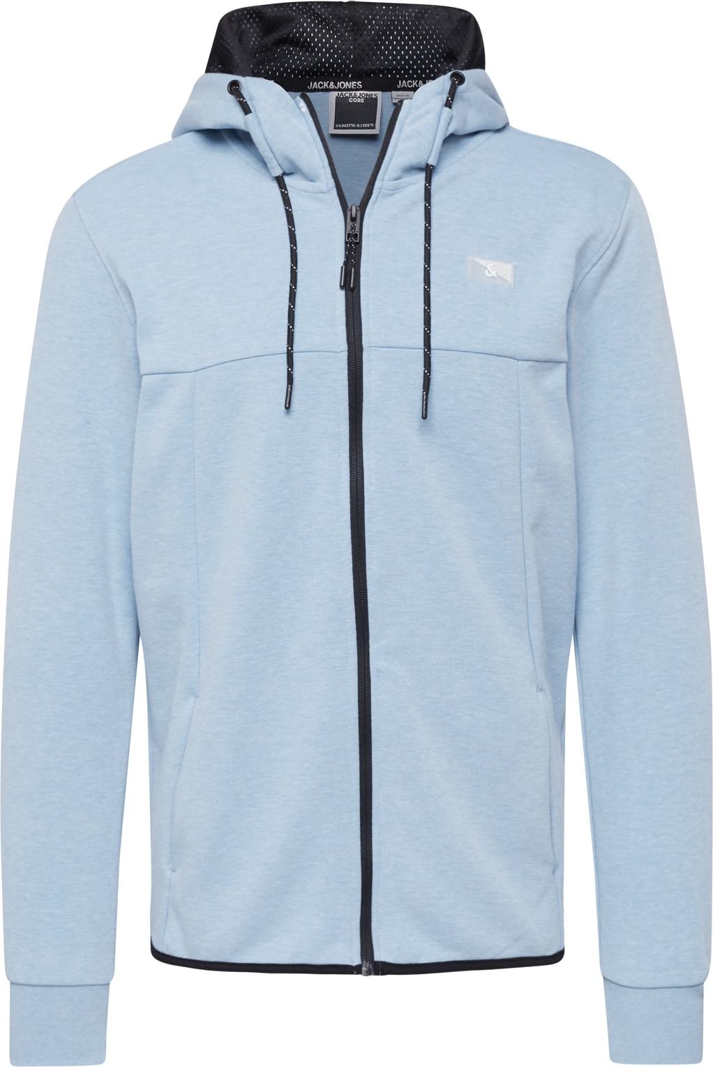JACK & JONES Mikina 'Air' světlemodrá