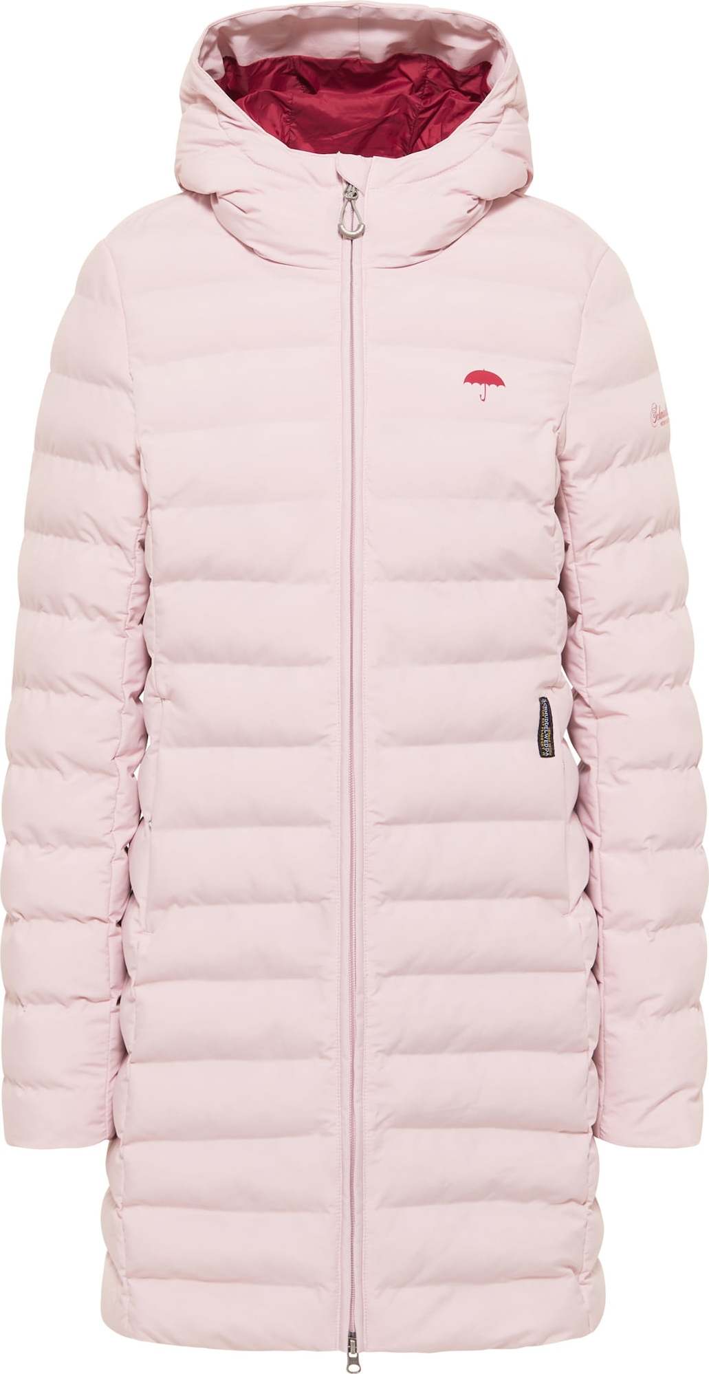 Schmuddelwedda Zimní kabát světle růžová