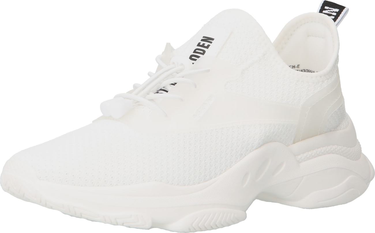 STEVE MADDEN Tenisky 'Match-E' černá / bílá