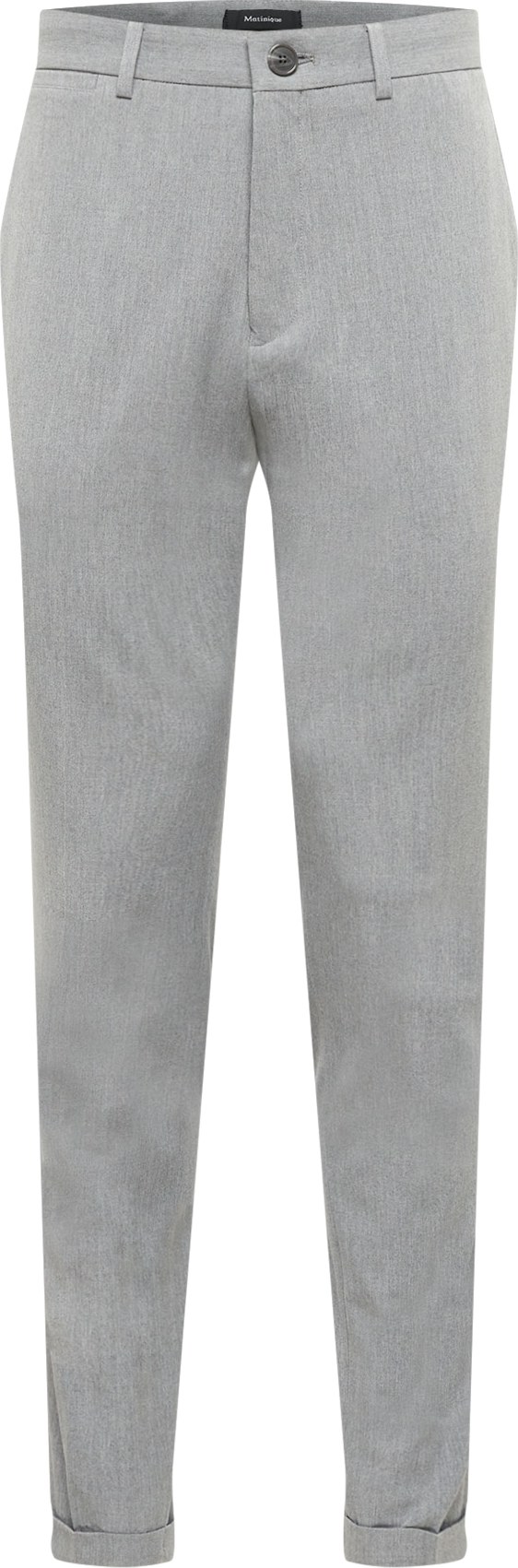 Chino kalhoty 'Liam' Matinique šedá