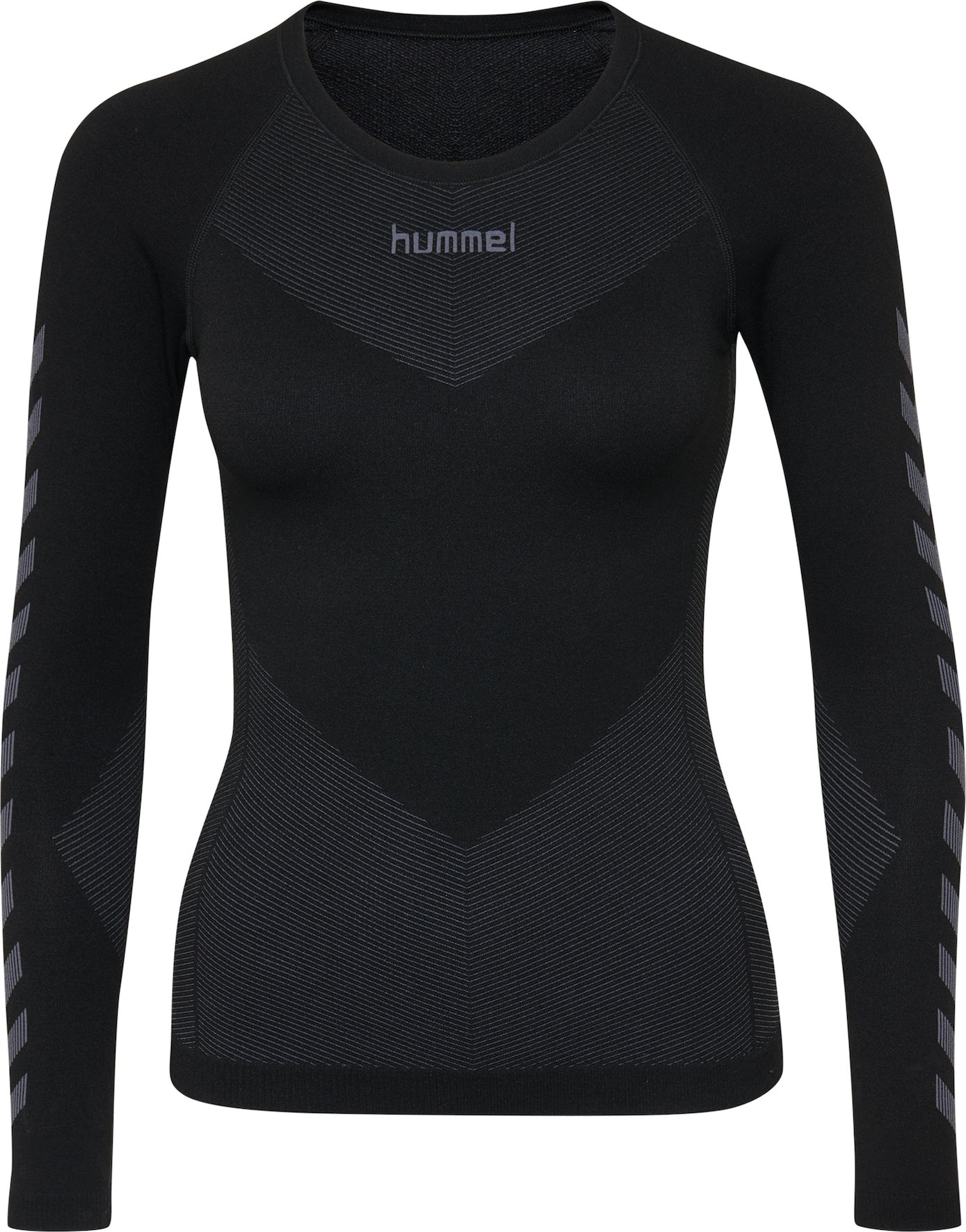 Funkční tričko Hummel čedičová šedá / černá