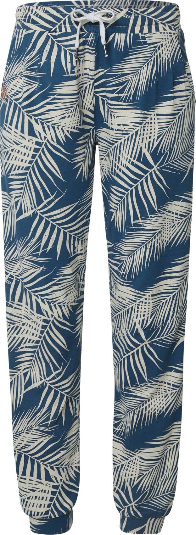 Kalhoty 'La Palma' Iriedaily modrá / bílá