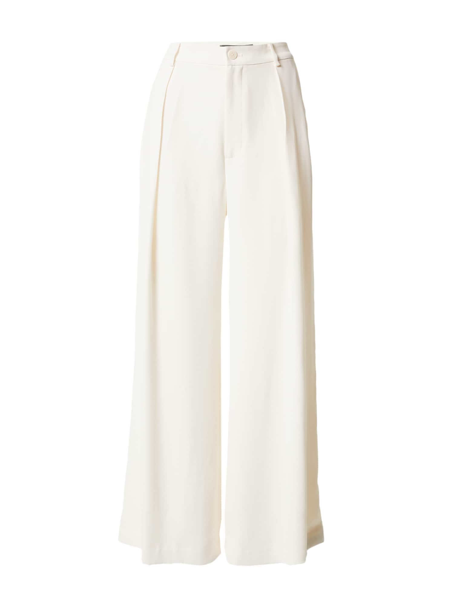 Kalhoty se sklady v pase 'KIRAHN' Lauren Ralph Lauren krémová