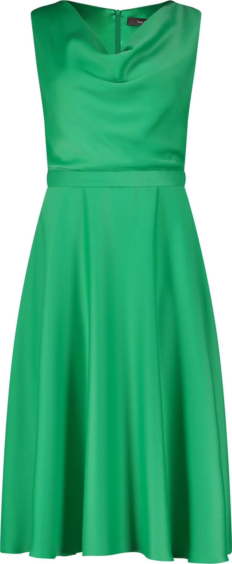 Koktejlové šaty Vera Mont trávově zelená
