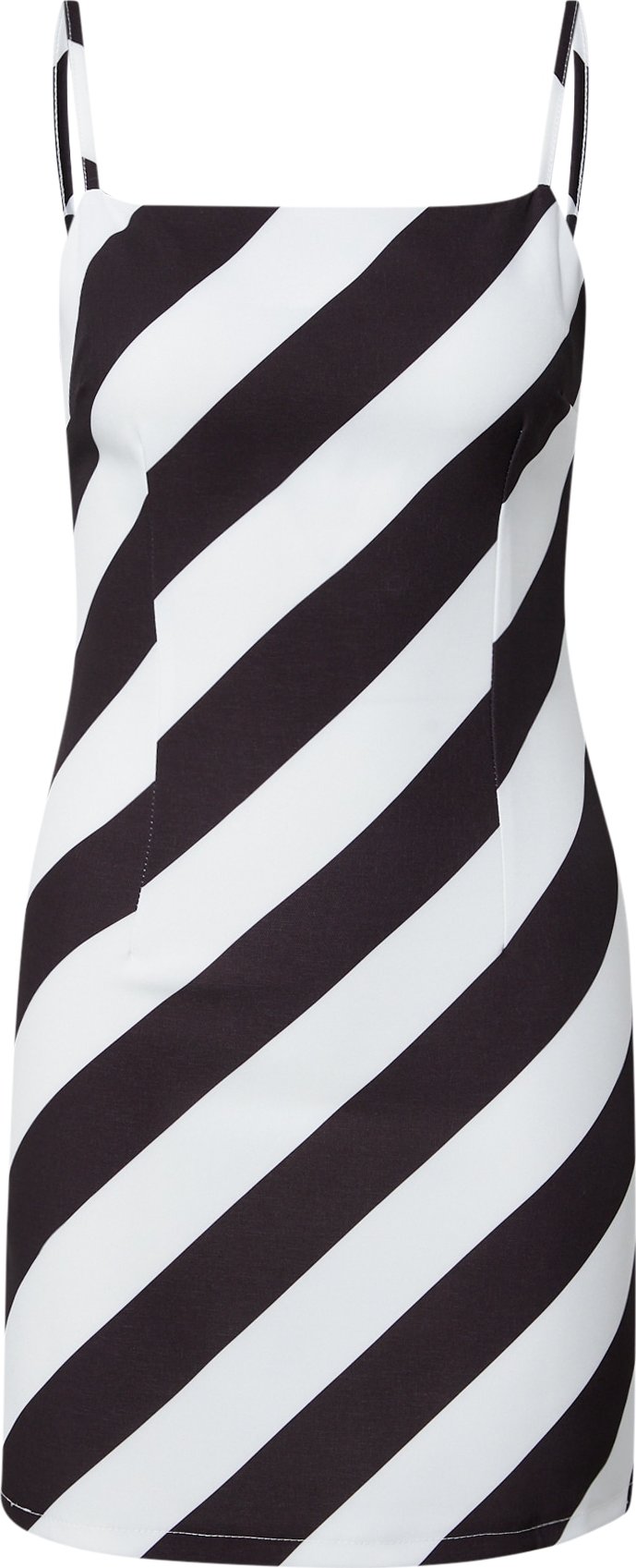 Letní šaty Dorothy Perkins černá / bílá