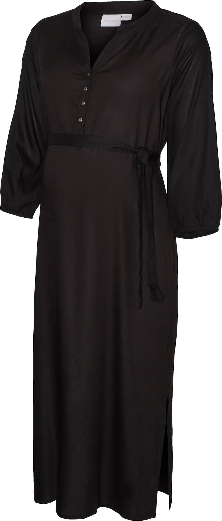 Šaty 'Misty' Mamalicious černá