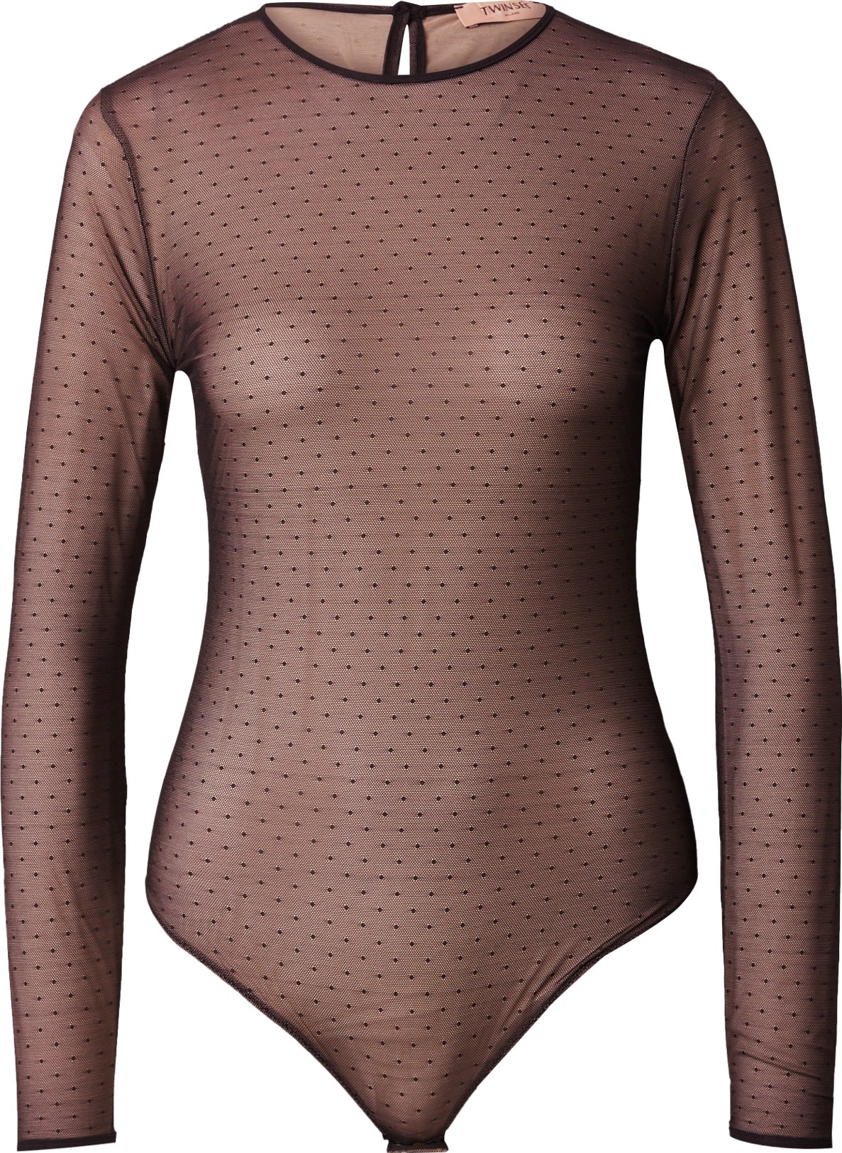 Tričkové body Twinset černá