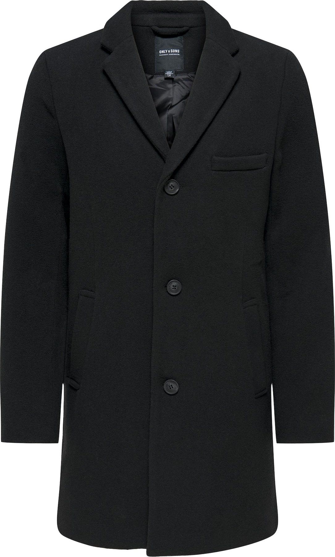 Přechodný kabát 'Jaylon' Only & Sons černá