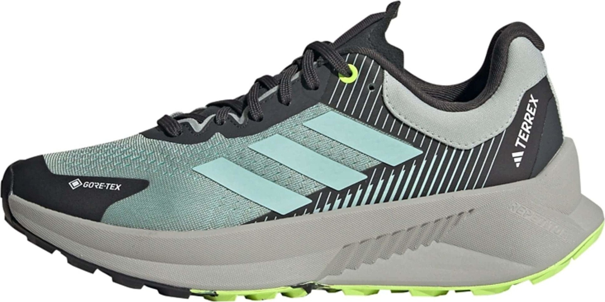 Běžecká obuv 'Soulstride Flow Gtx' adidas Terrex tyrkysová / šedá / antracitová / bílá