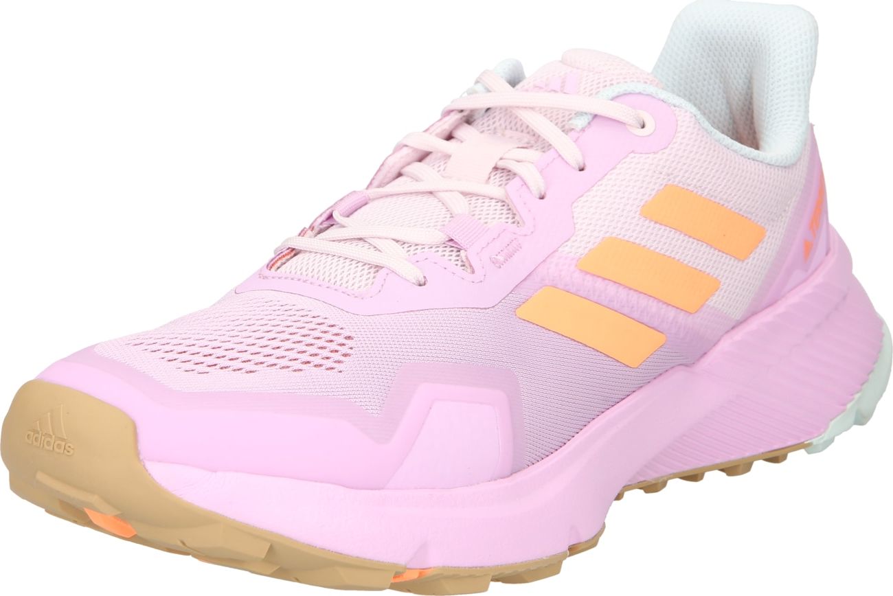 Běžecká obuv 'Soulstride' adidas Terrex šeříková / pastelová fialová / oranžová