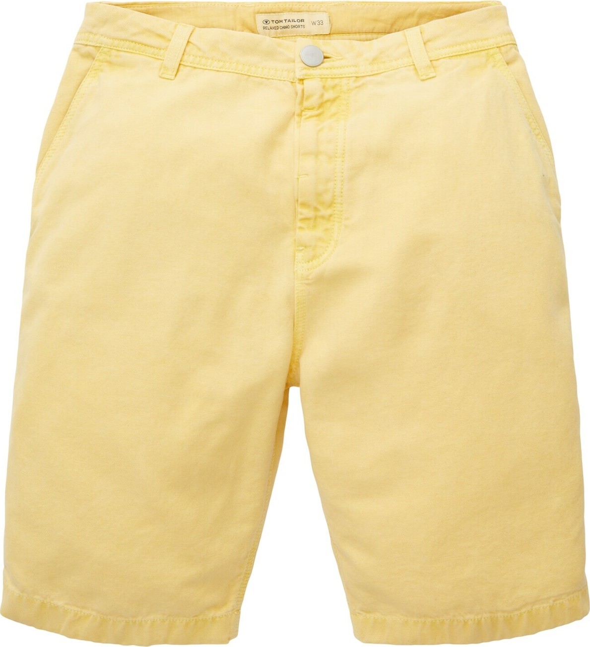 Chino kalhoty Tom Tailor světle žlutá