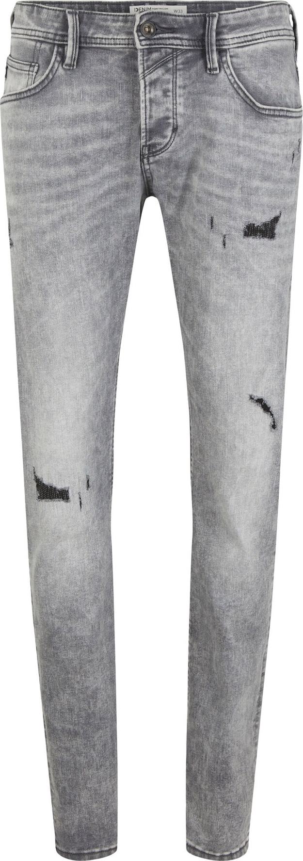 Džíny 'PIERS' Tom Tailor Denim šedá džínová