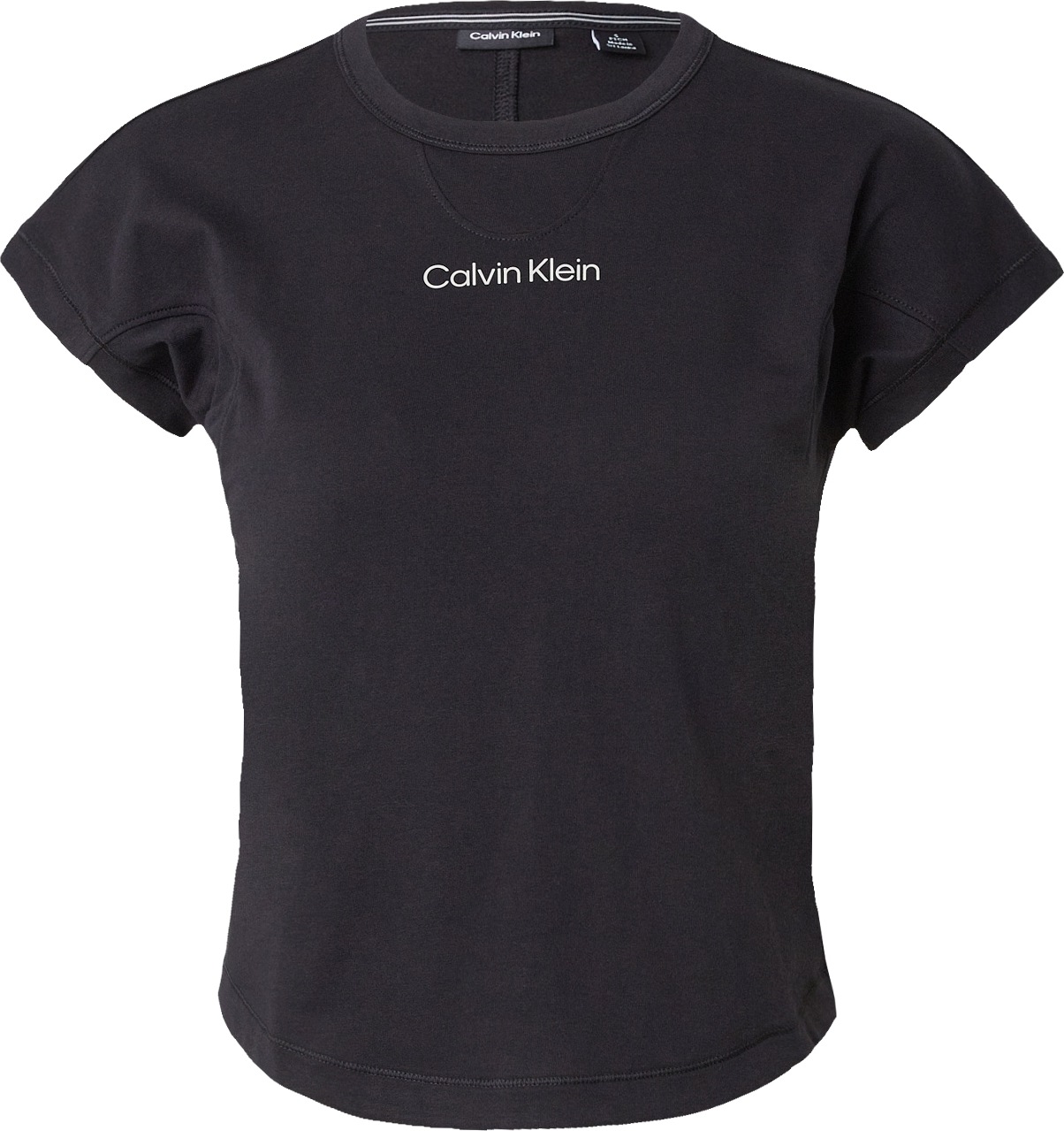 Funkční tričko 'HYBRID' Calvin Klein Sport černá / bílá