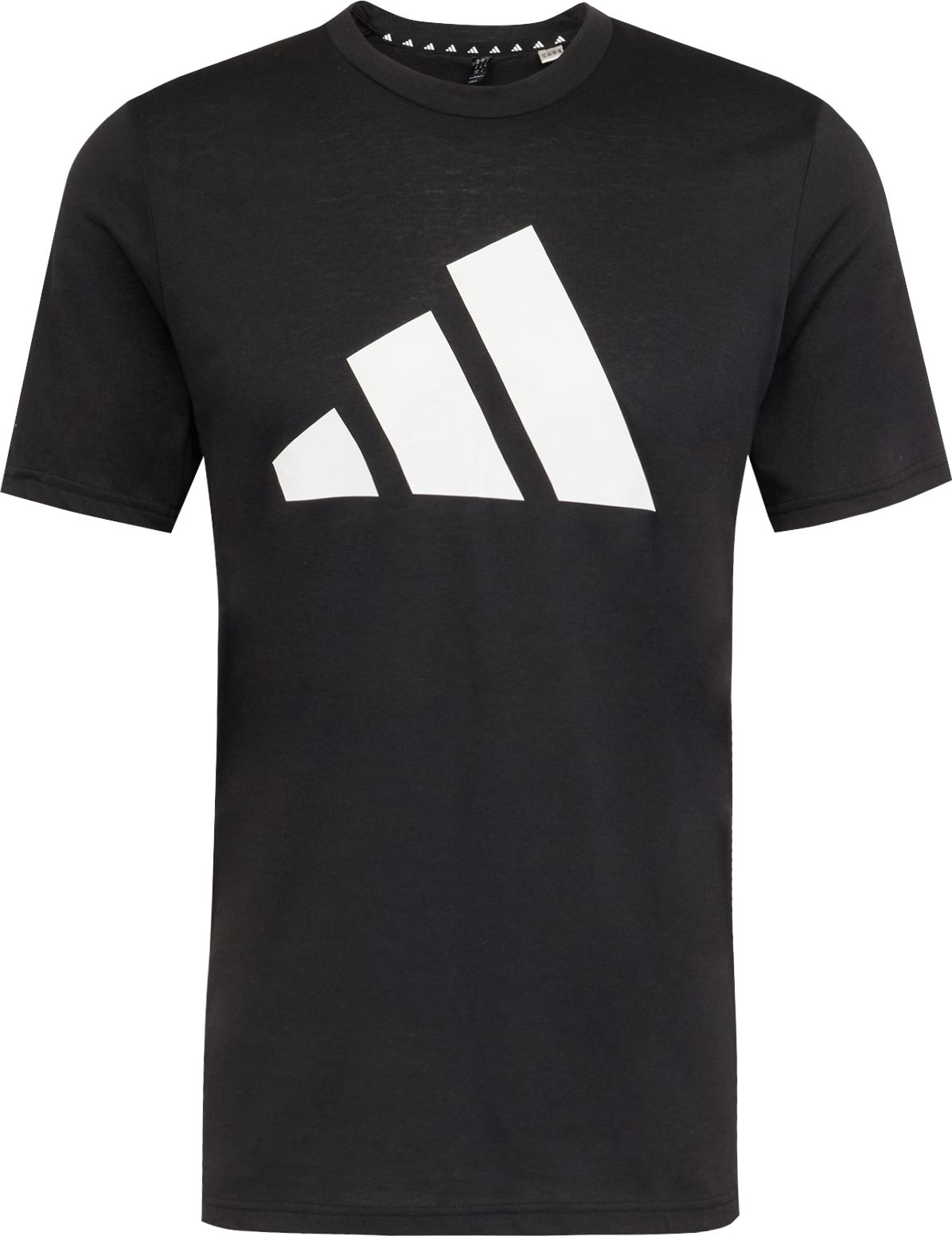 Funkční tričko 'Train Essentials Feelready Logo' adidas performance černá / bílá