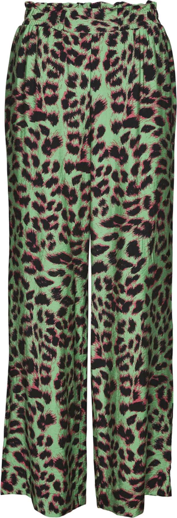 Kalhoty 'ANEA' Vero Moda zelená / pink / černá