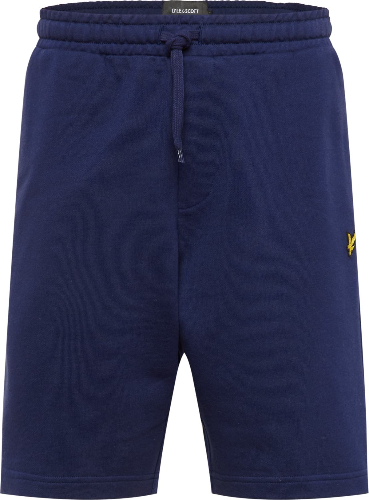 Kalhoty Lyle & Scott námořnická modř