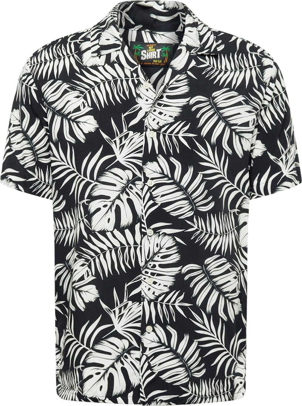 Košile 'Havanna' Key Largo černá / bílá