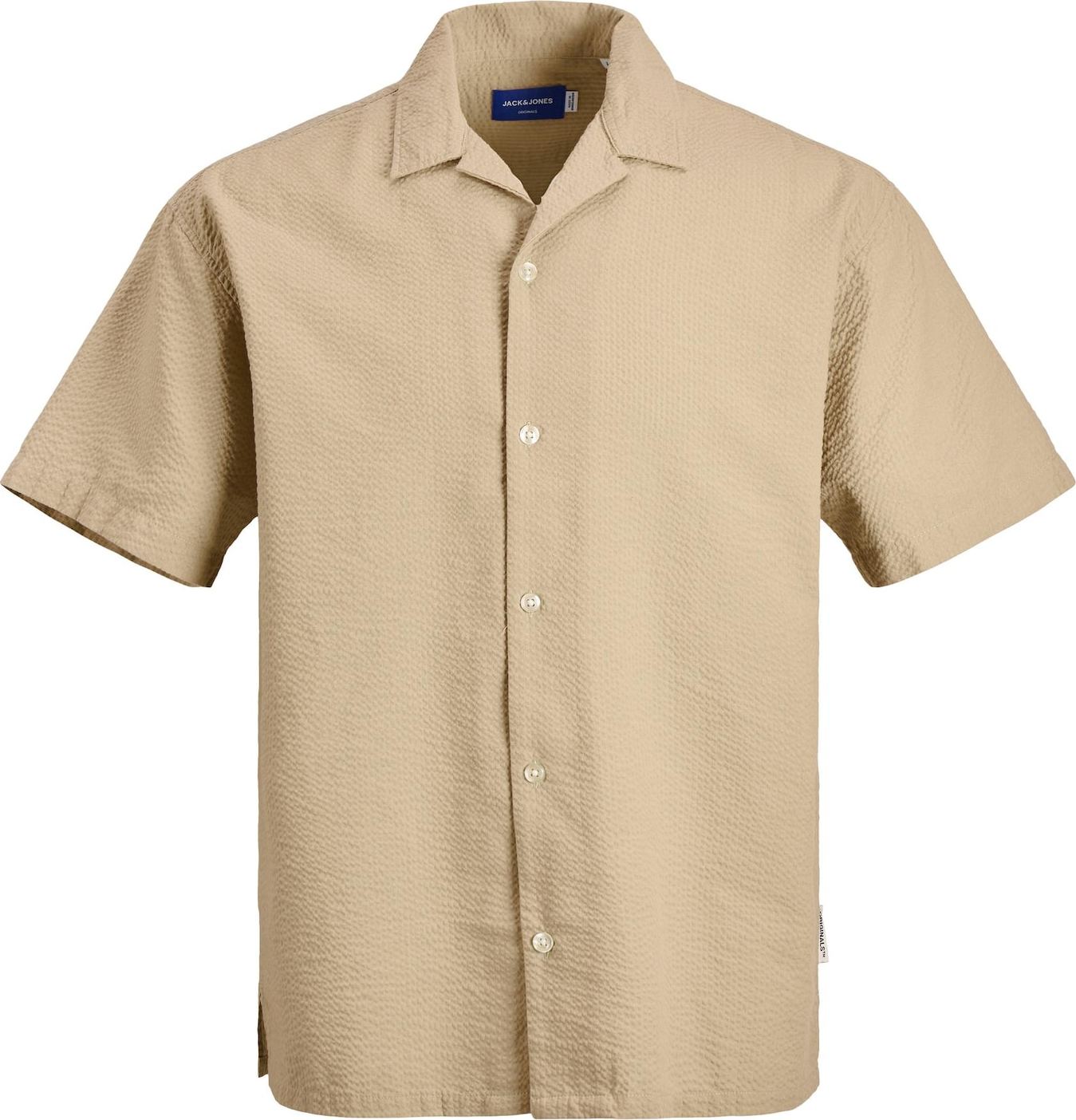 Košile 'PALMA' jack & jones tmavě béžová