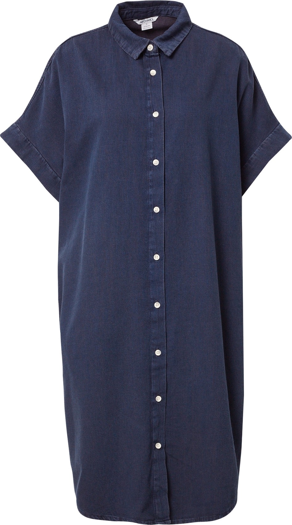 Košilové šaty Monki námořnická modř
