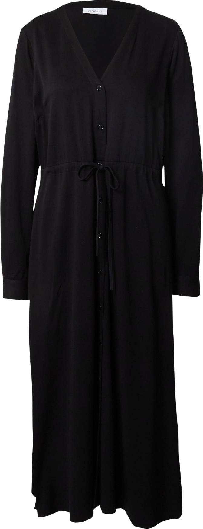 Košilové šaty 'NIOLA' Minimum černá