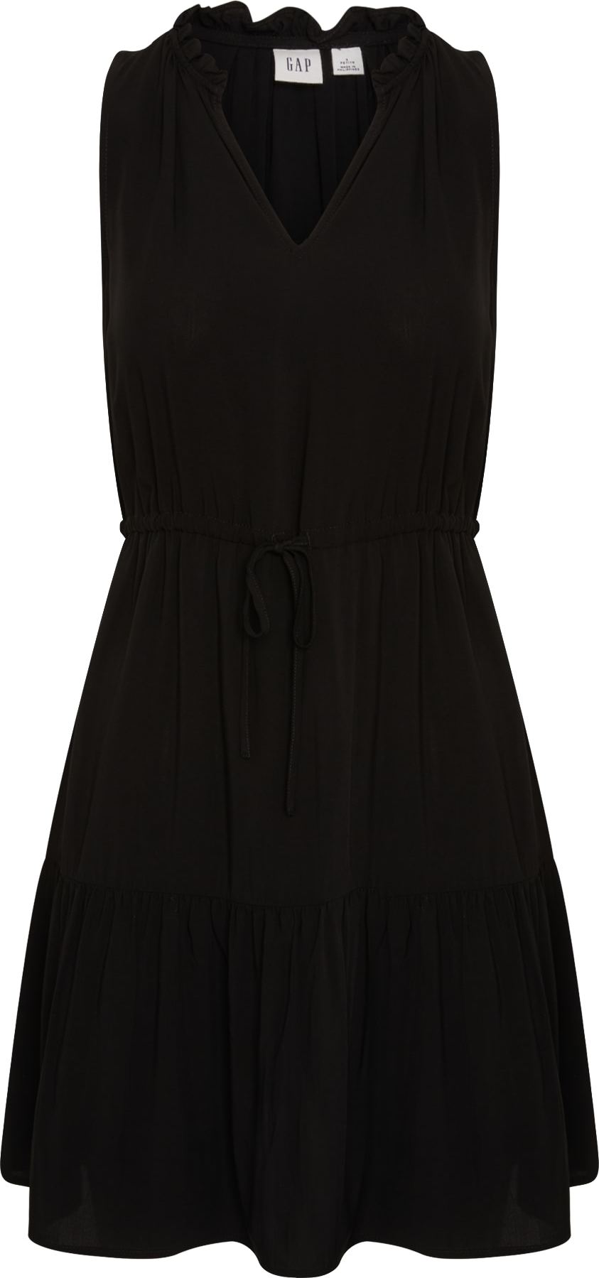 Letní šaty Gap Petite černá