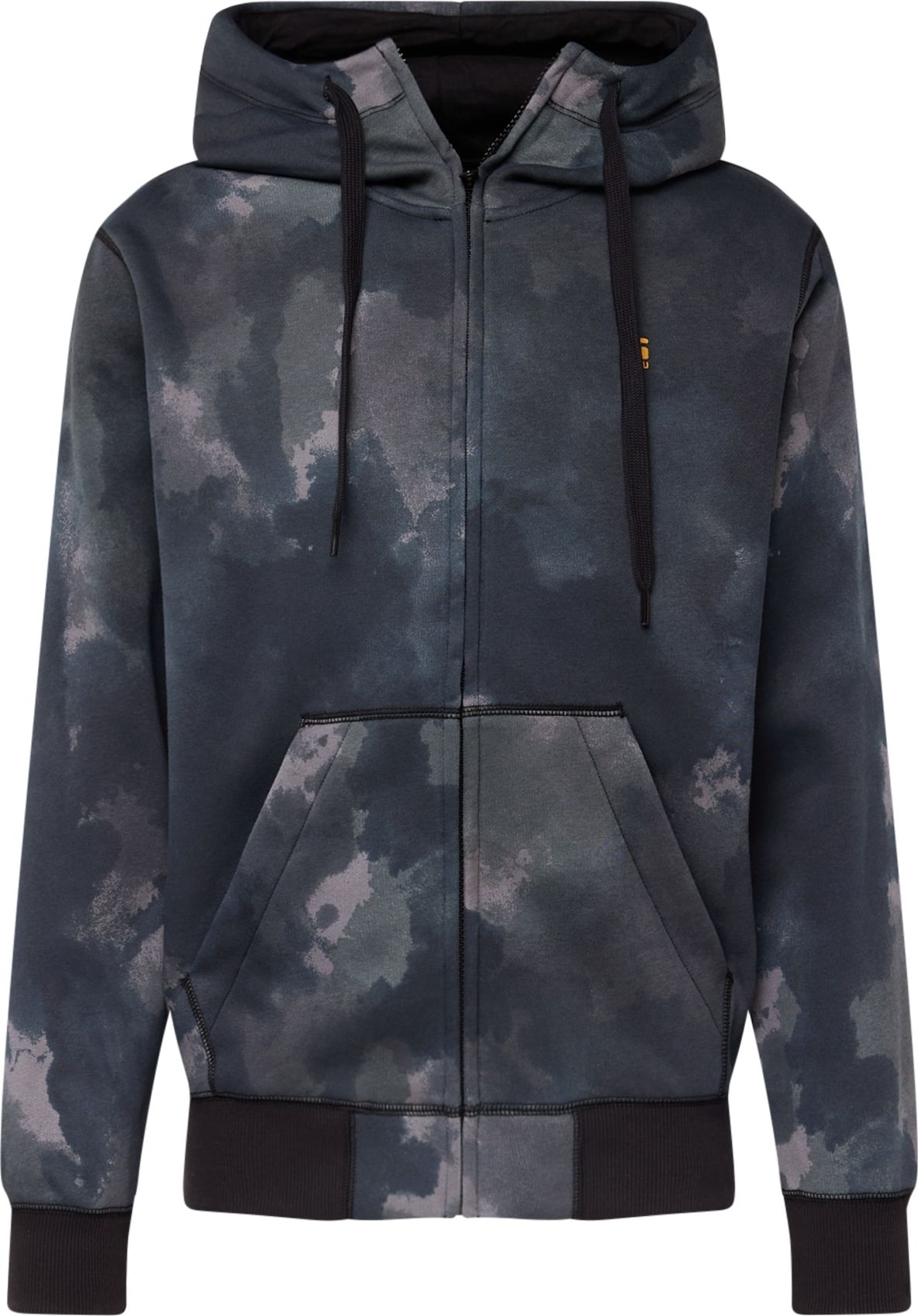 Mikina G-Star Raw béžová / khaki / černá