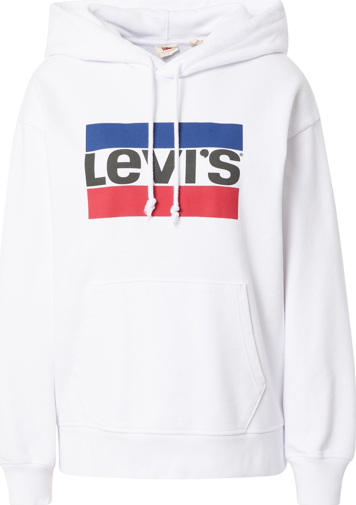 Mikina 'GRAPHIC STANDARD HOODIE NEUTRALS' Levis královská modrá / červená / černá / bílá