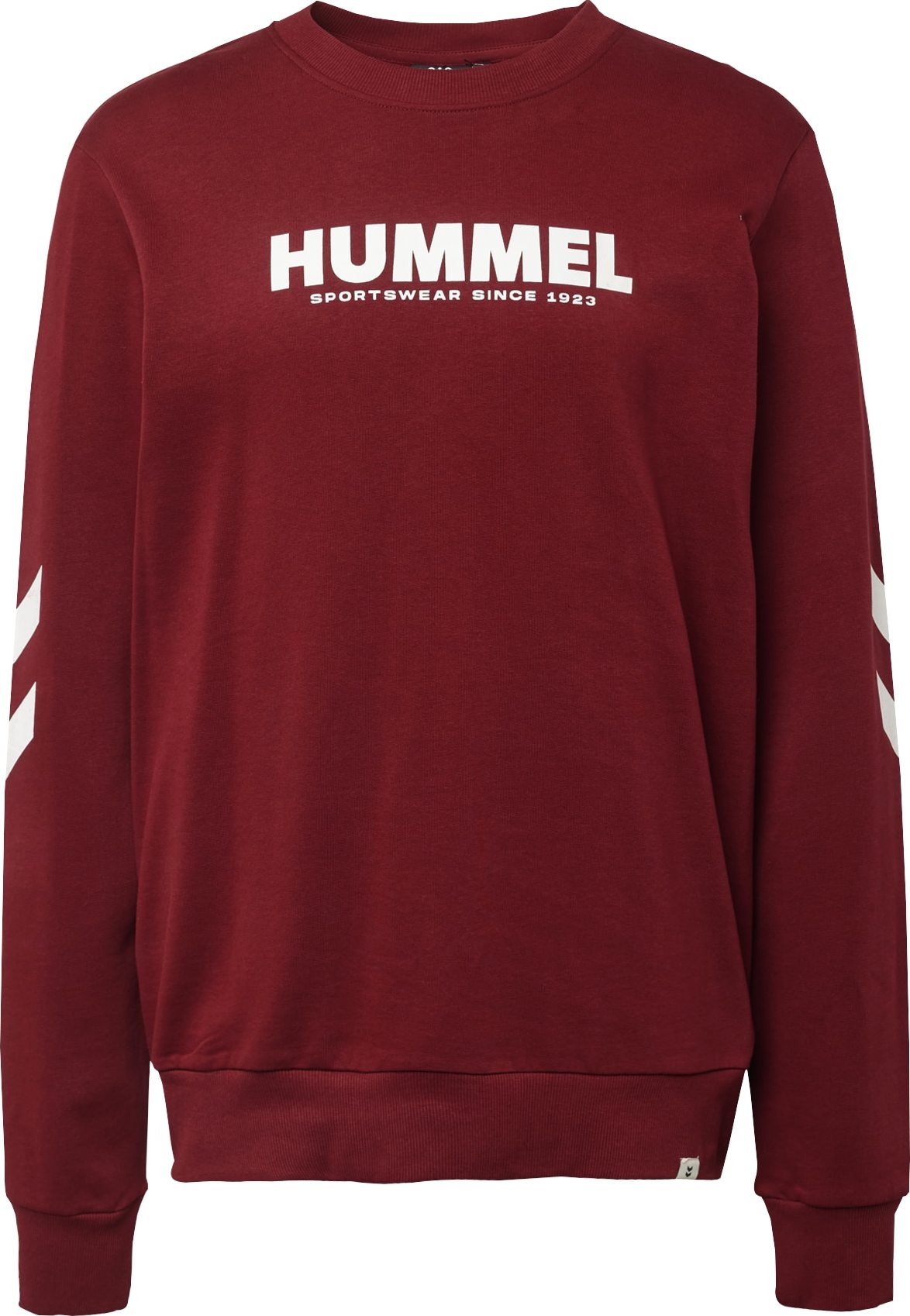 Sportovní mikina Hummel merlot / bílá