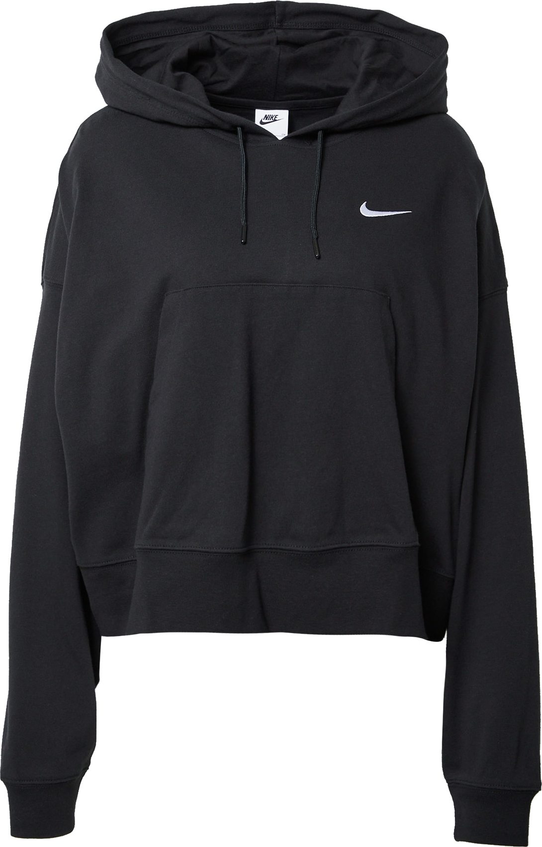 Mikina Nike Sportswear černá / bílá