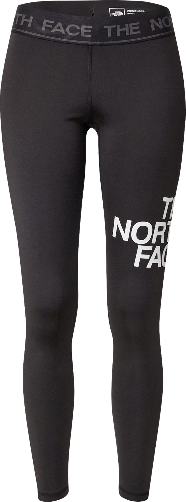 Outdoorové kalhoty The North Face černá / bílá