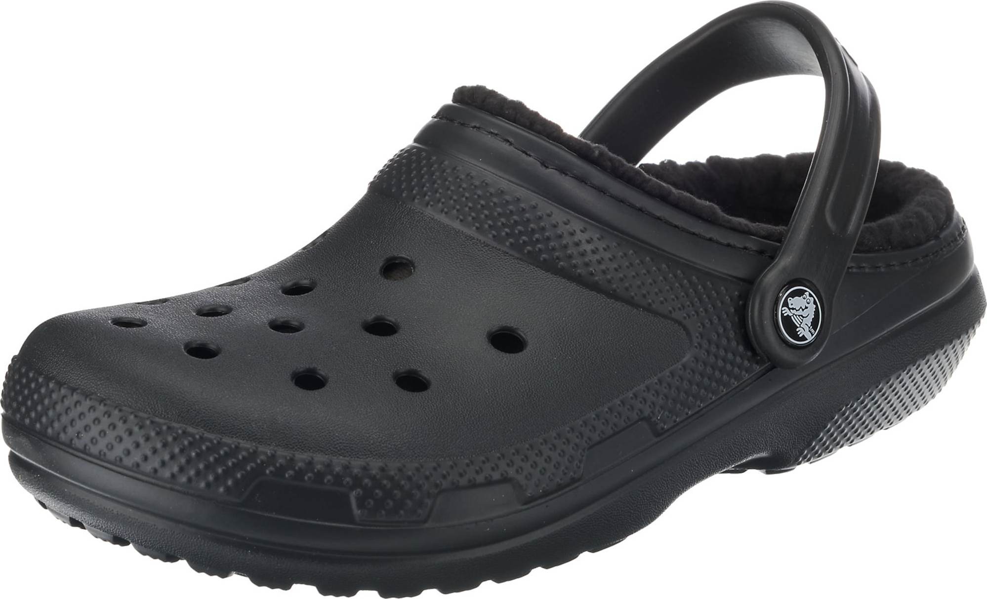 Pantofle 'Classic Lined' Crocs černá