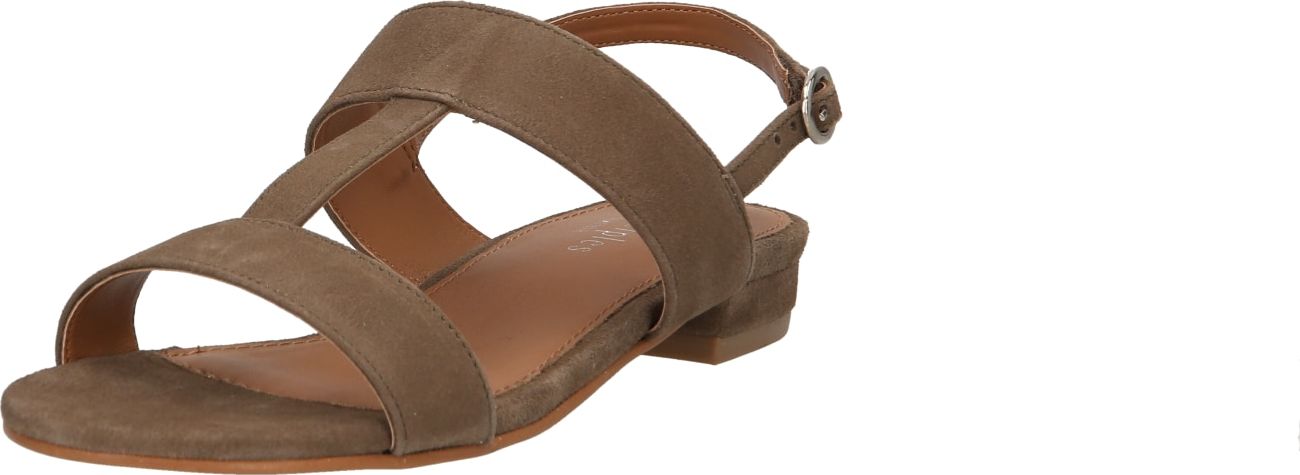 Páskové sandály 'Bronya' Dorothy Perkins khaki