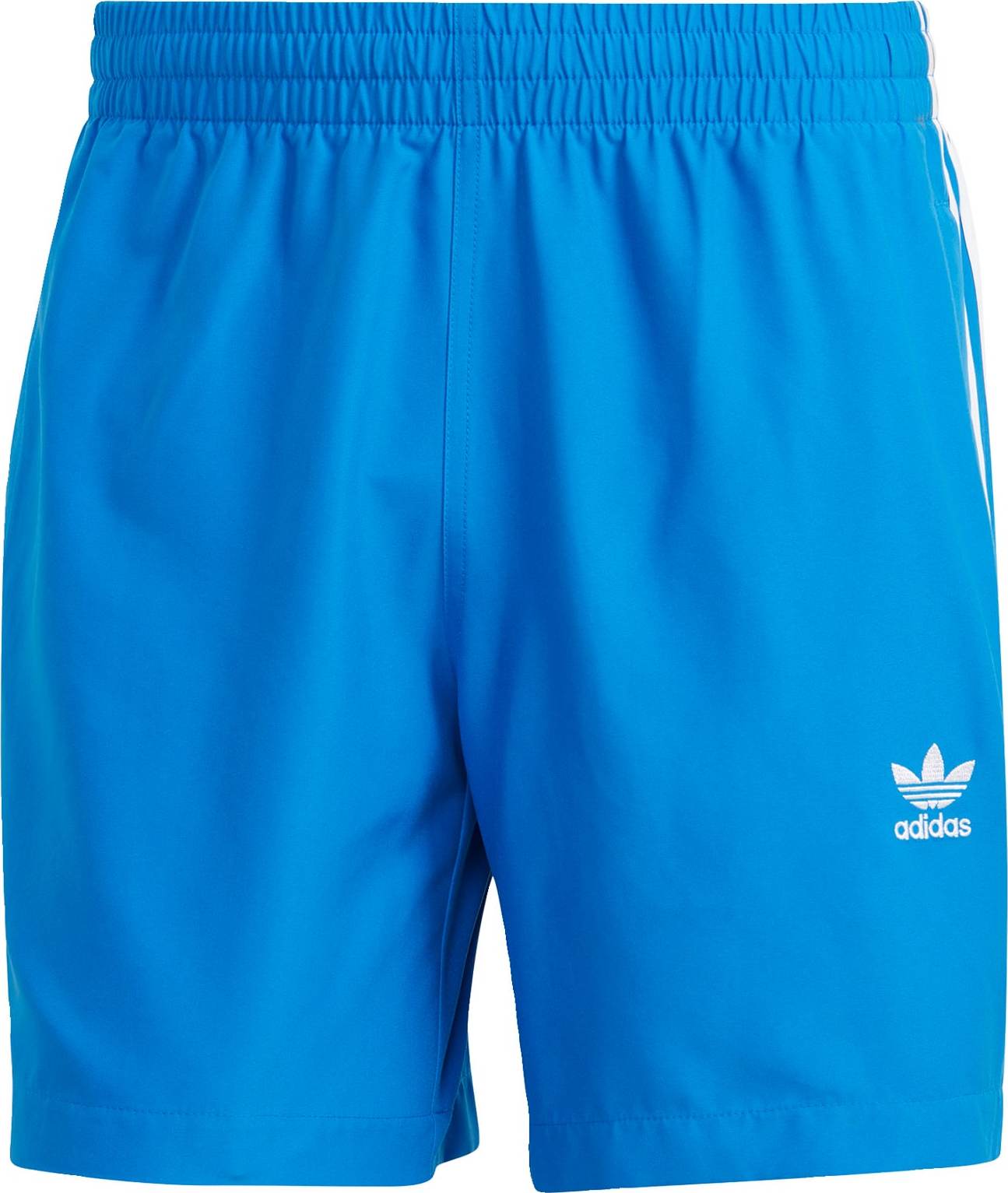 Plavecké šortky 'Adicolor 3-Stripes' adidas Originals modrá / bílá