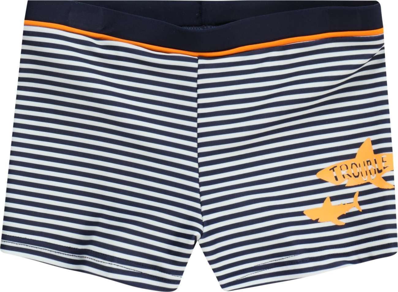 Plavky STACCATO námořnická modř / oranžová / bílá