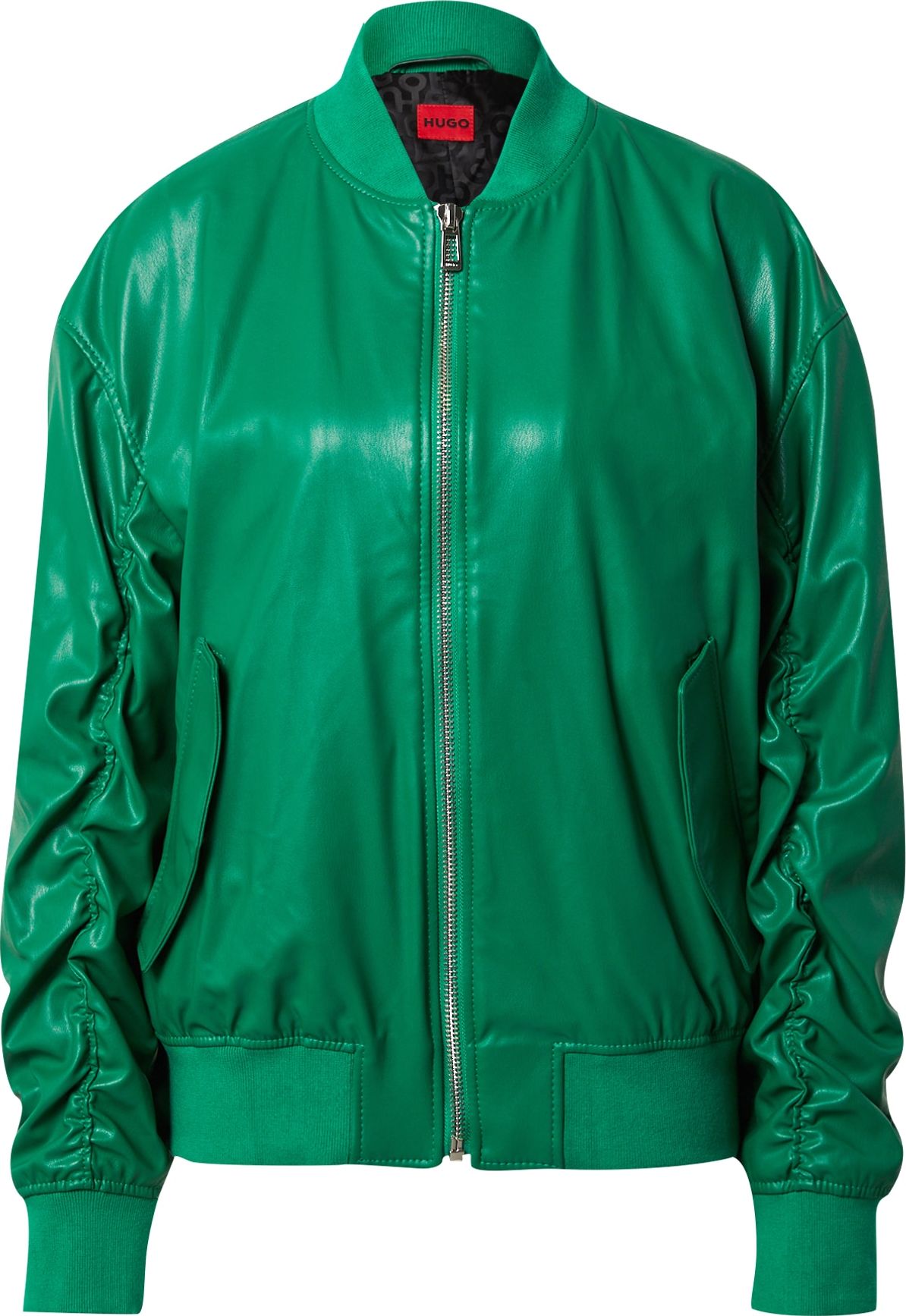 Přechodná bunda 'Aleboma' HUGO tmavě zelená