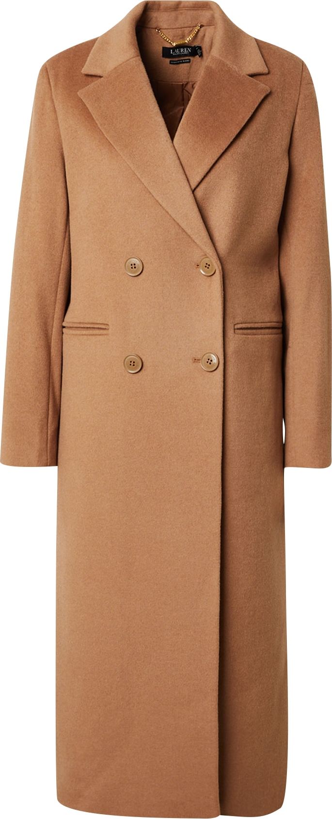 Přechodný kabát Lauren Ralph Lauren hnědá