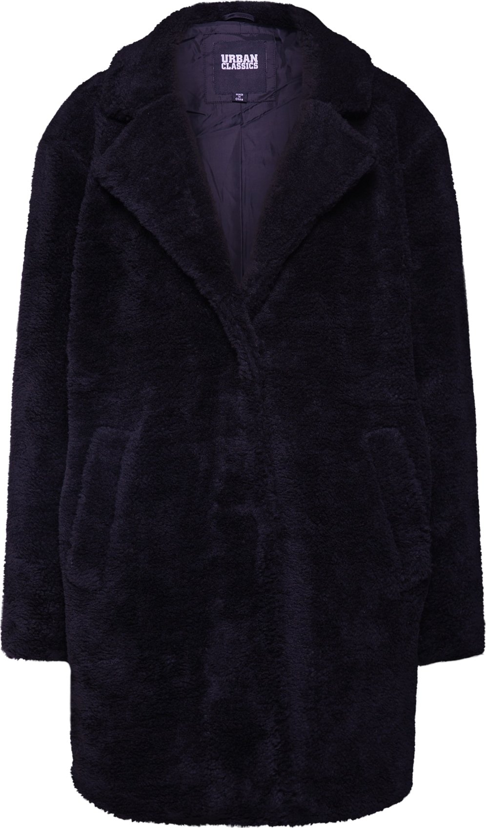 Přechodný kabát 'Sherpa' Urban Classics černá