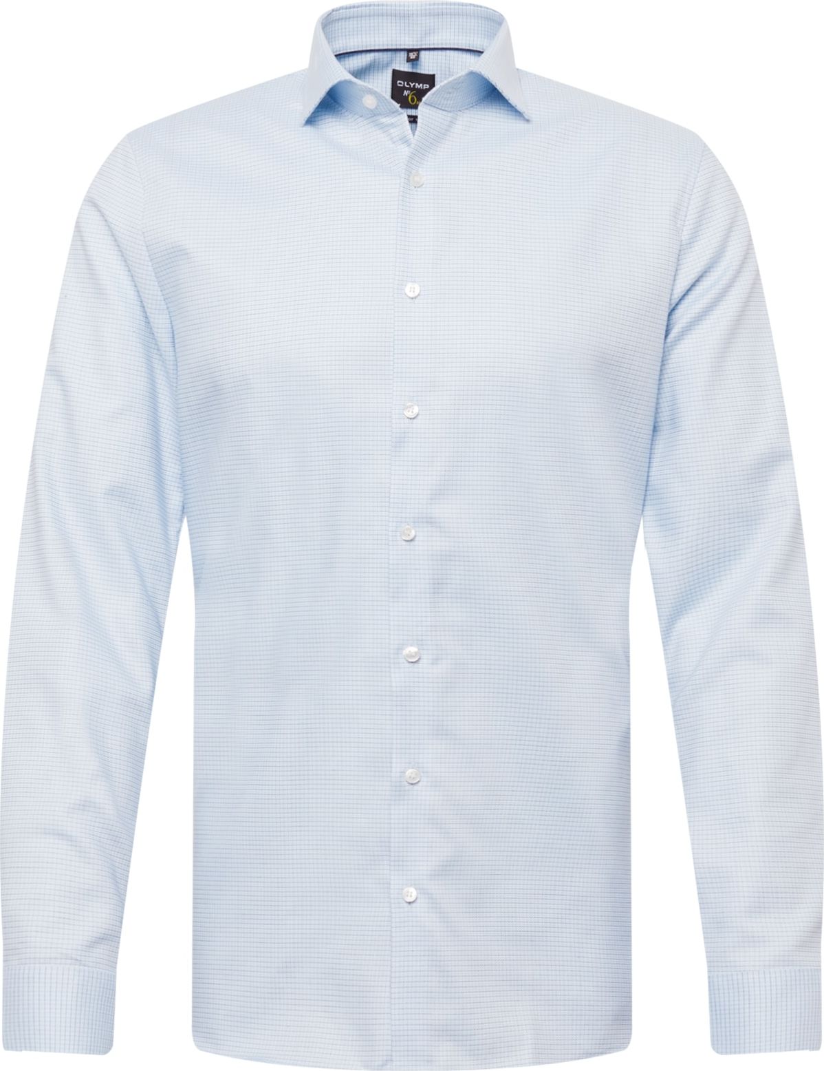 Společenská košile Olymp královská modrá / světlemodrá / bílá