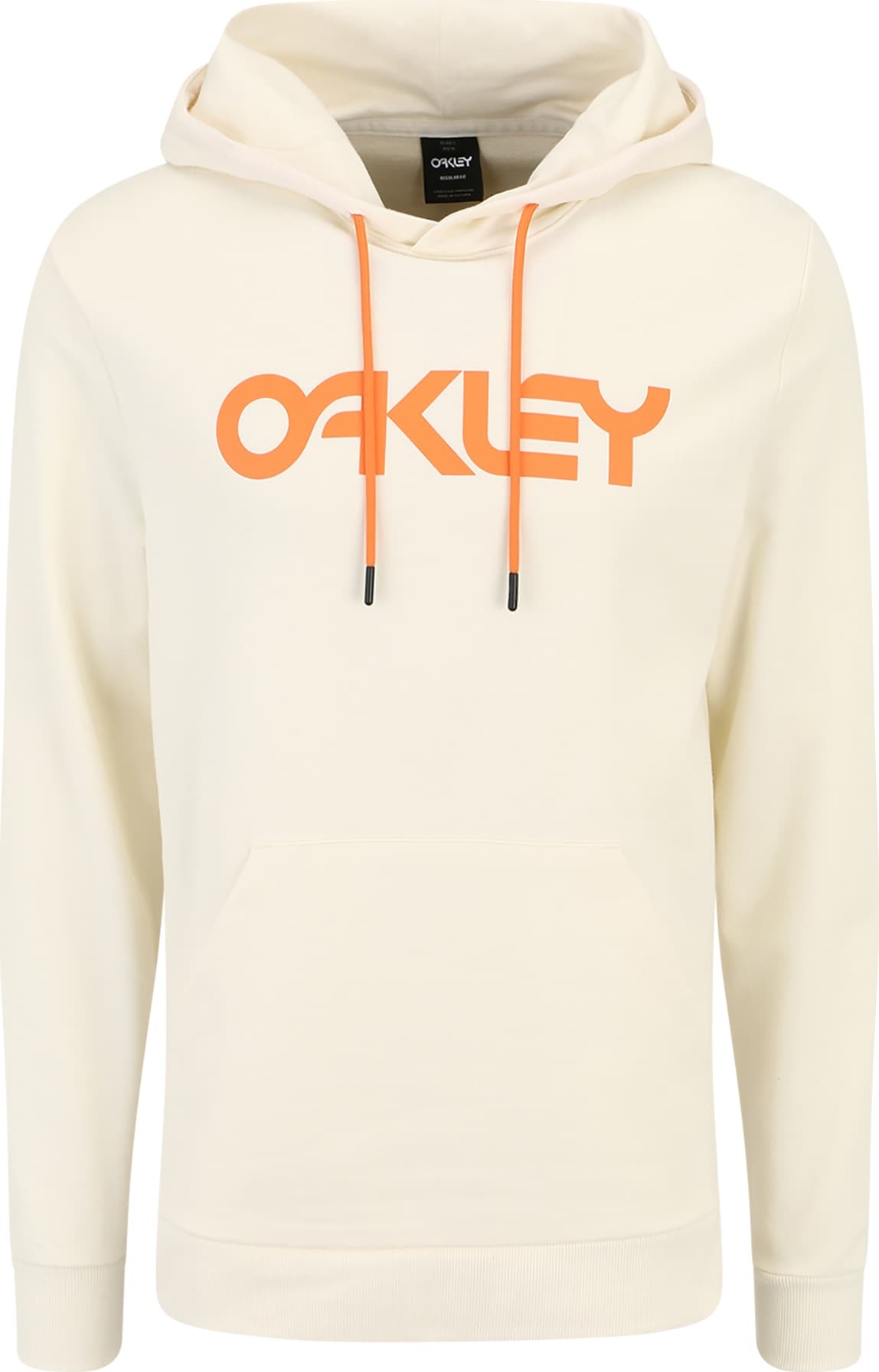 Sportovní mikina Oakley oranžová / bílá