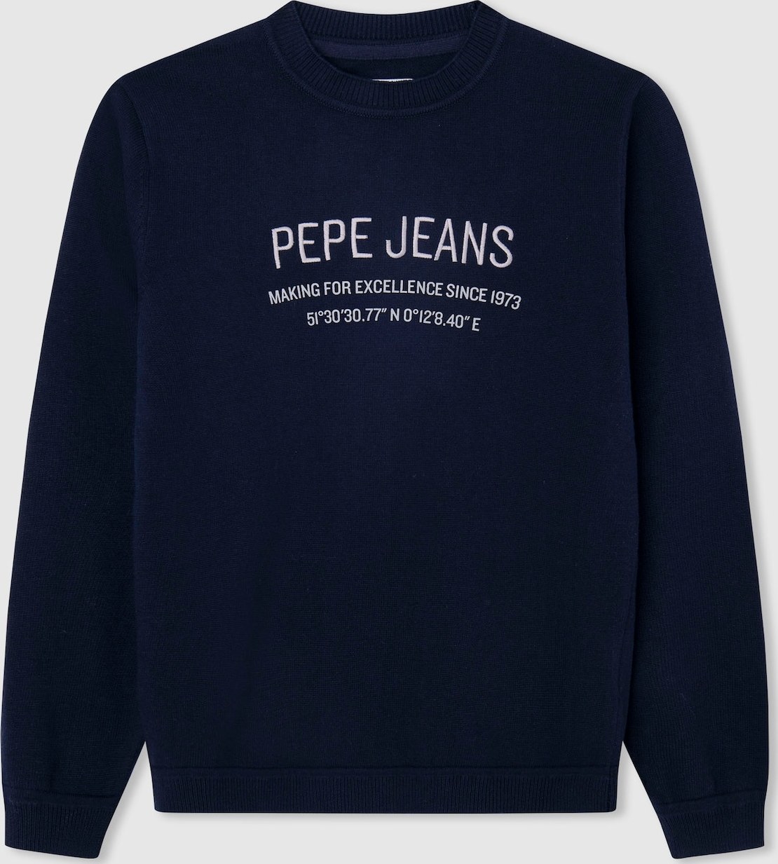 Svetr 'KEOPS' Pepe Jeans námořnická modř / bílá