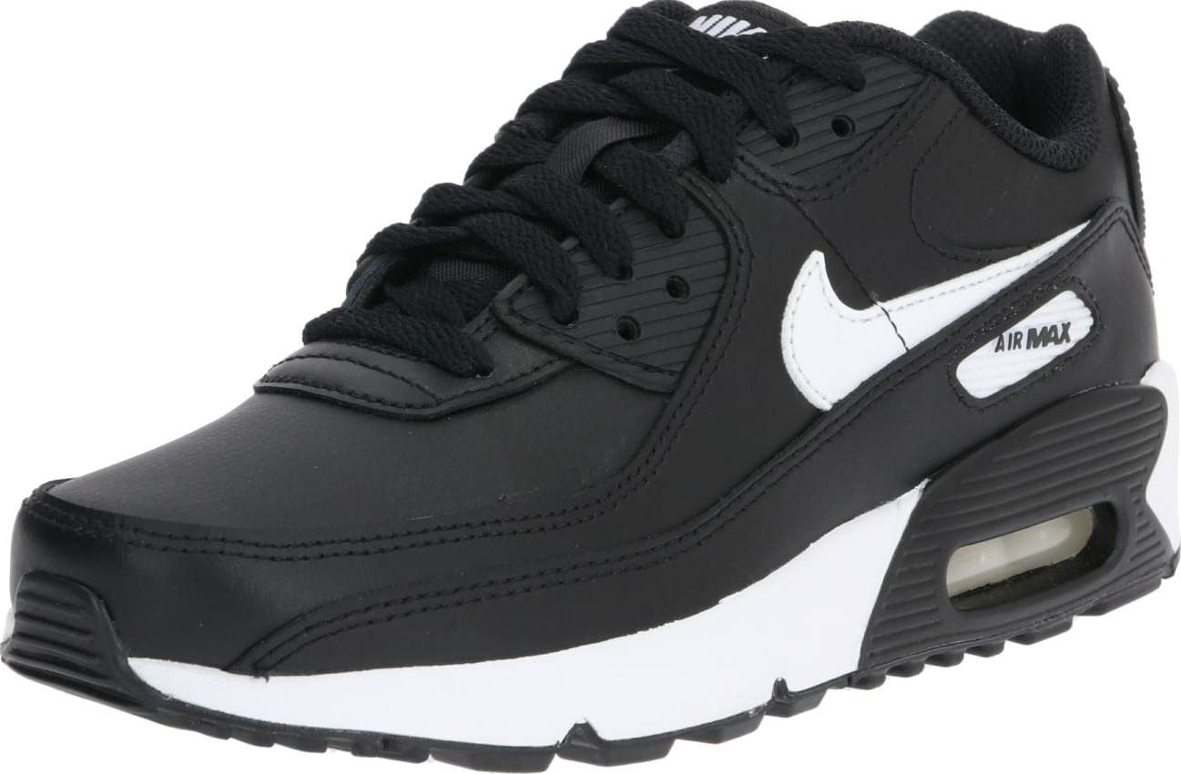 Tenisky 'Air Max 90 LTR' Nike Sportswear černá / bílá