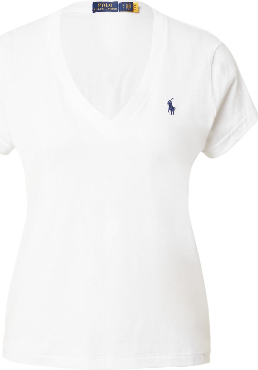 Tričko Polo Ralph Lauren marine modrá / bílá